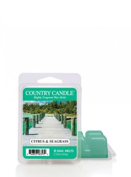Country Candle - Citrus & Seagrass - Wosk zapachowy 