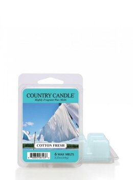 Country Candle - Cotton Fresh - Wosk zapachowy 