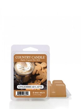 Country Candle - Gingerbread Latte - Wosk zapachowy 