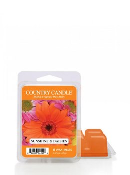 Country Candle - Sunshine & Daisies - Wosk zapachowy 