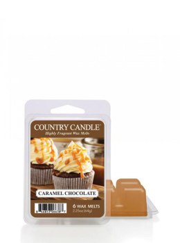 Country Candle - Caramel Chocolate - Wosk zapachowy 