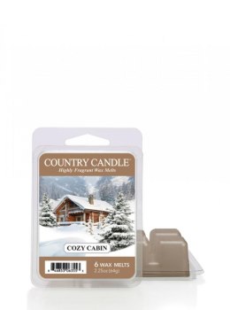 Country Candle - Cozy Cabin - Wosk zapachowy 