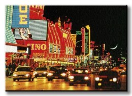 Fremont Street, Las Vegas - Obraz na płótnie