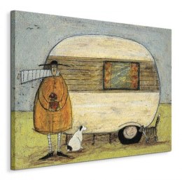 Sam Toft Home From Home - Obraz na płótnie