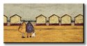 Sam Toft Looking Through The Gap In The Beach Huts - Obraz na płótnie