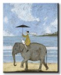 Sam Toft On The Edge Of The Sand - Obraz na płótnie