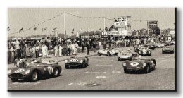 Tourist Trophy TT, Goodwood, 1959 - Obraz na płótnie