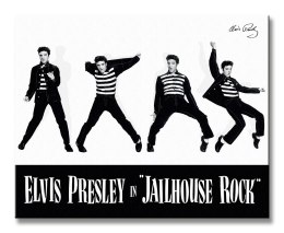 Elvis (Jailhouse Rock) - Obraz na płótnie