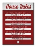 House Rules - Obraz na płótnie