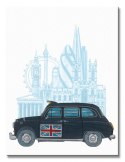 London Taxi - Obraz na płótnie