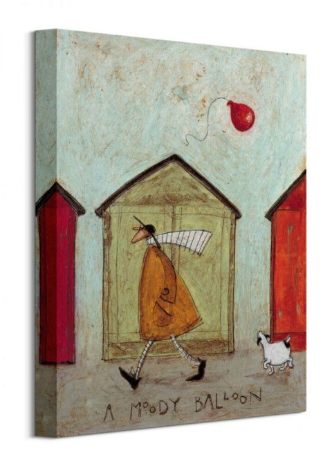 Sam Toft A Moody Balloon - Obraz na płótnie