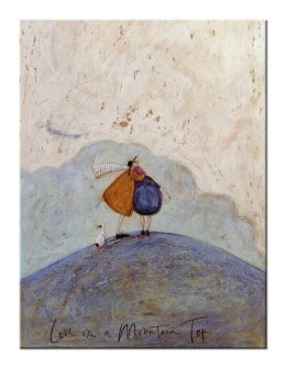 Sam Toft Love On A Mountain Top - Obraz na płótnie