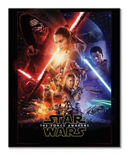 Gwiezdne Wojny Star Wars Episode Vii (One Sheet) - Obraz na płótnie