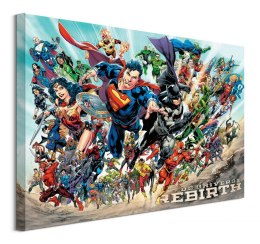 Liga Sprawiedliwości Justice League (Rebirth) - obraz na płótnie