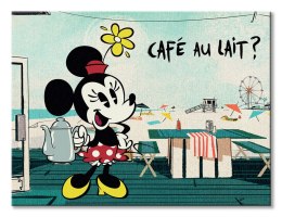 Myszka Miki Mickey Shorts (Cafe Au Lait) - Obraz na płótnie