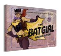 Batgirl The Radio Hour - Obraz na płótnie