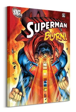 DC Comics Superman (Burn) - Obraz na płótnie