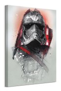 Gwiezdne Wojny Star Wars: The Last Jedi (Captain Phasma Brushstroke) - obraz na płótnie