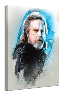 Gwiezdne Wojny Star Wars: The Last Jedi (Luke Skywalker Brushstroke) - obraz na płótnie