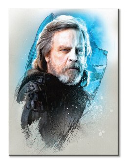 Gwiezdne Wojny Star Wars: The Last Jedi (Luke Skywalker Brushstroke) - obraz na płótnie