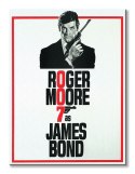 James Bond (Roger Moore) - Obraz na płótnie