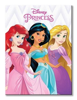 Księżniczki Disneya (Ariel, Jasmine and Rapunzel) - Obraz na płótnie