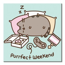 Pusheen (Purrfect Weekend) - obraz na płótnie