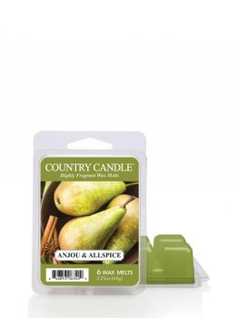 Country Candle - Anjou & Allspice - Wosk zapachowy 