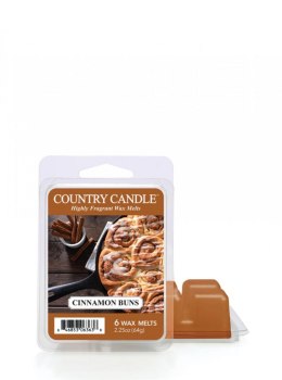 Country Candle - Cinnamon Buns - Wosk zapachowy 
