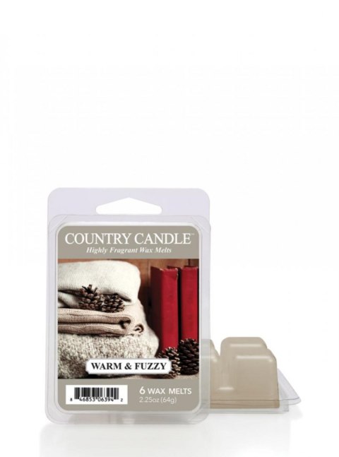 Country Candle - Warm and Fuzzy - Wosk zapachowy "potpourri" (64g)