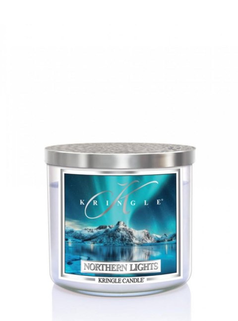 Kringle Candle - Northern Lights - Tumbler (411g) z 3 knotami