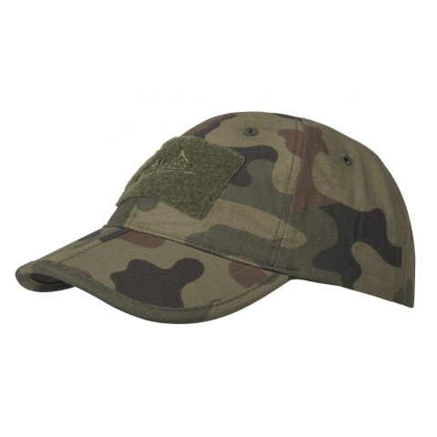 Baseball FOLDING Cap® - PolyCotton Ripstop - PL Woodland