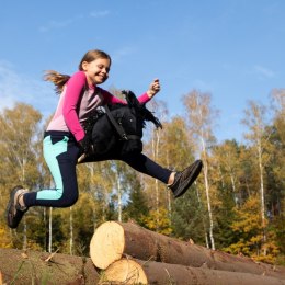 Hobby Horse Skippi - koń na kiju - Biały