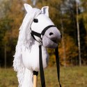 Hobby Horse Skippi - koń na kiju - Biały