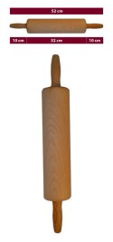 Wałek do ciasta Pizzy 52 Cm Gruby