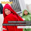 Baby Wrapi Active - Kocyk z rękawami - Rudy