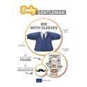 Baby Gentleman - Śliniak z rękawami