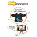 Baby Rockstar - Śliniak z rękawami