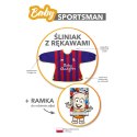 Baby Sportsman - Śliniak z rękawami