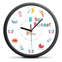 Zegar Baby Planner - cichy mechanizm