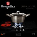 GARNEK GRANITOWY 30cm BERLINGER HAUS BH-6193 CARBON METALLIC