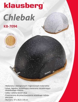 MARMURKOWY CHLEBAK BAMBUSOWO-AKRYLOWY KLAUSBERG KB-7094